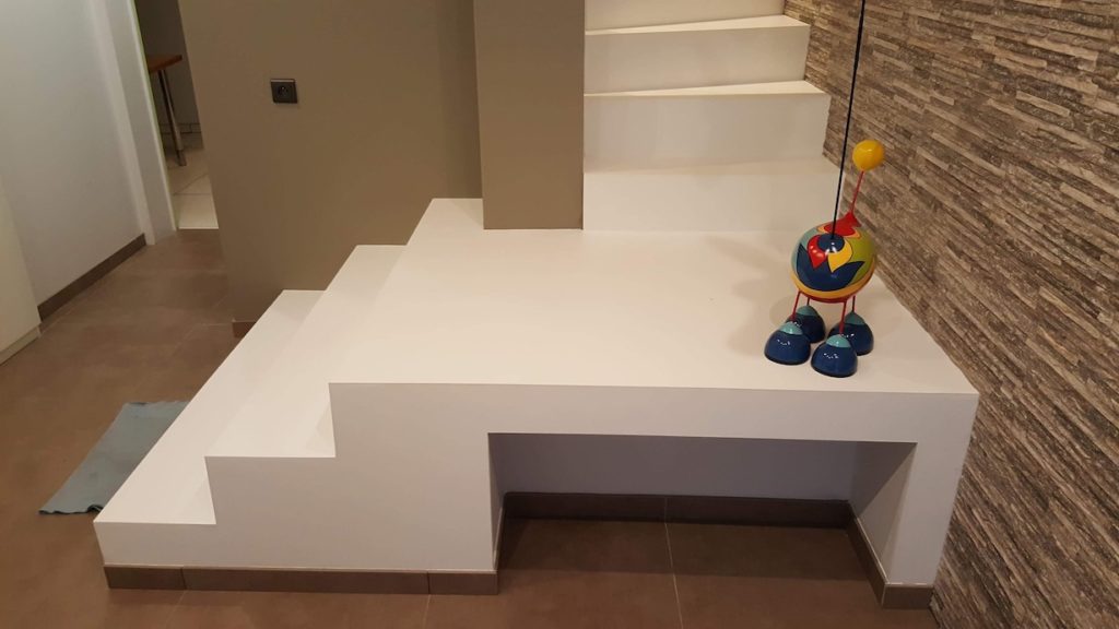 Escalier polyuréthane contemporain